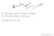 Card Mockup Bundle - 31 Mockups, a Print Template by VNmockup (Thumbnail 7 of 9)