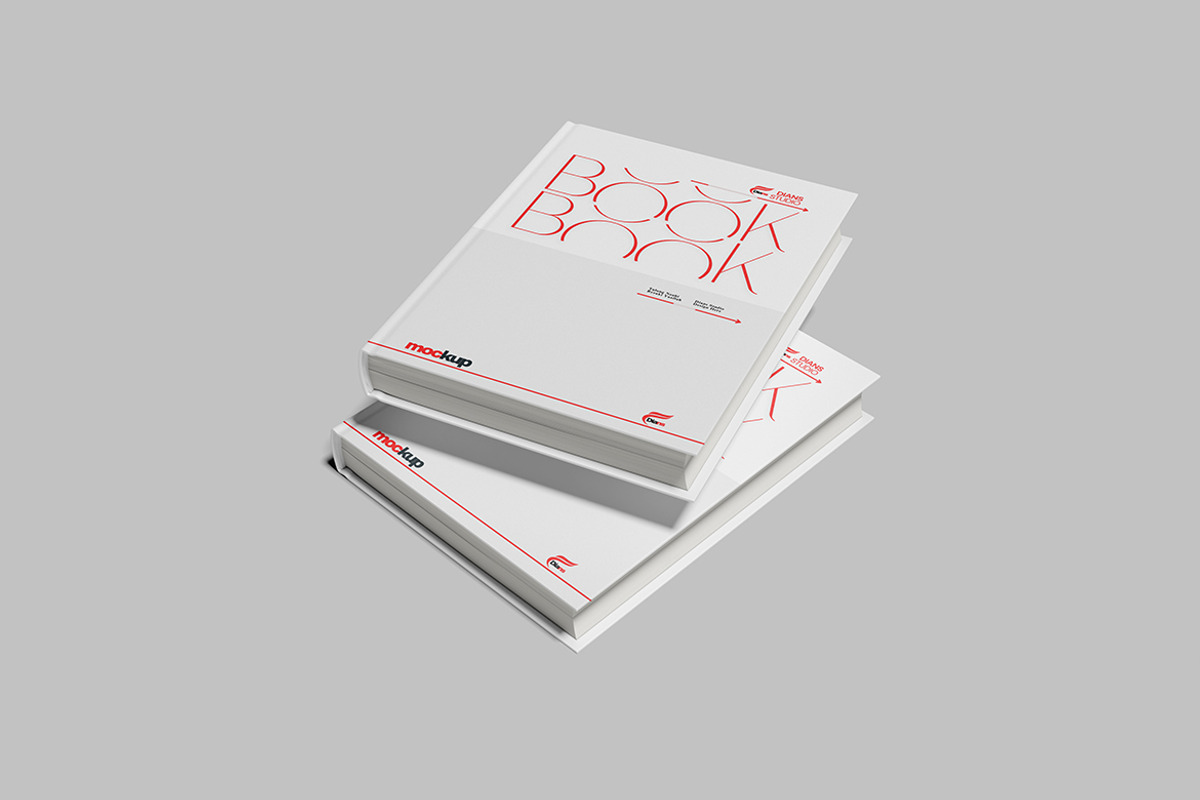 Book Mockup, a Books & Magazine Mockup by Pikachudesign