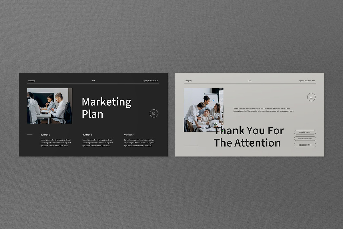 Agency Business Plan Presentation, a Presentation Template by graphicook (Photo 2 of 4)