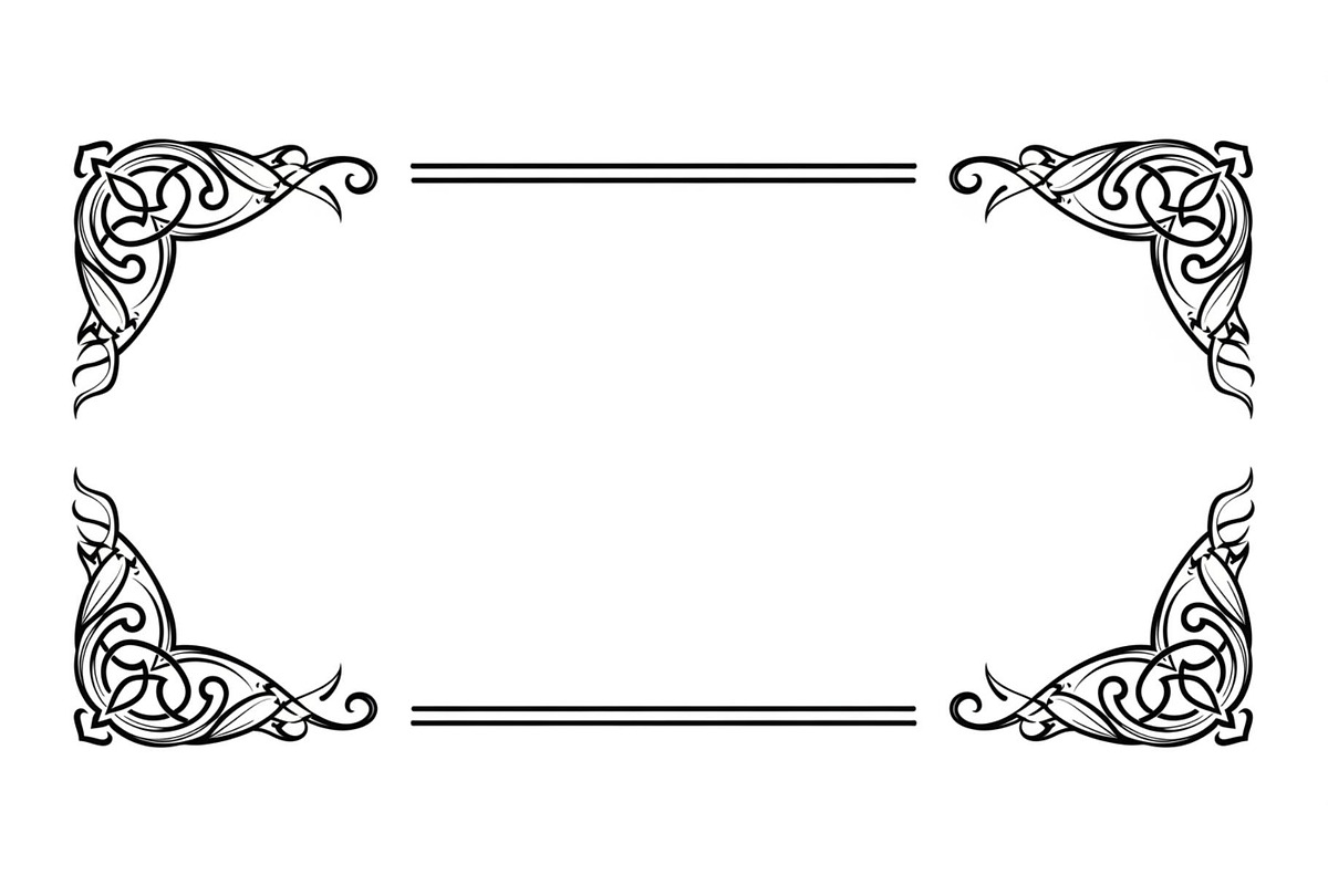 Classic Border Frame SVG Bundle, an Illustration by yasushie (Photo 21 of 28)