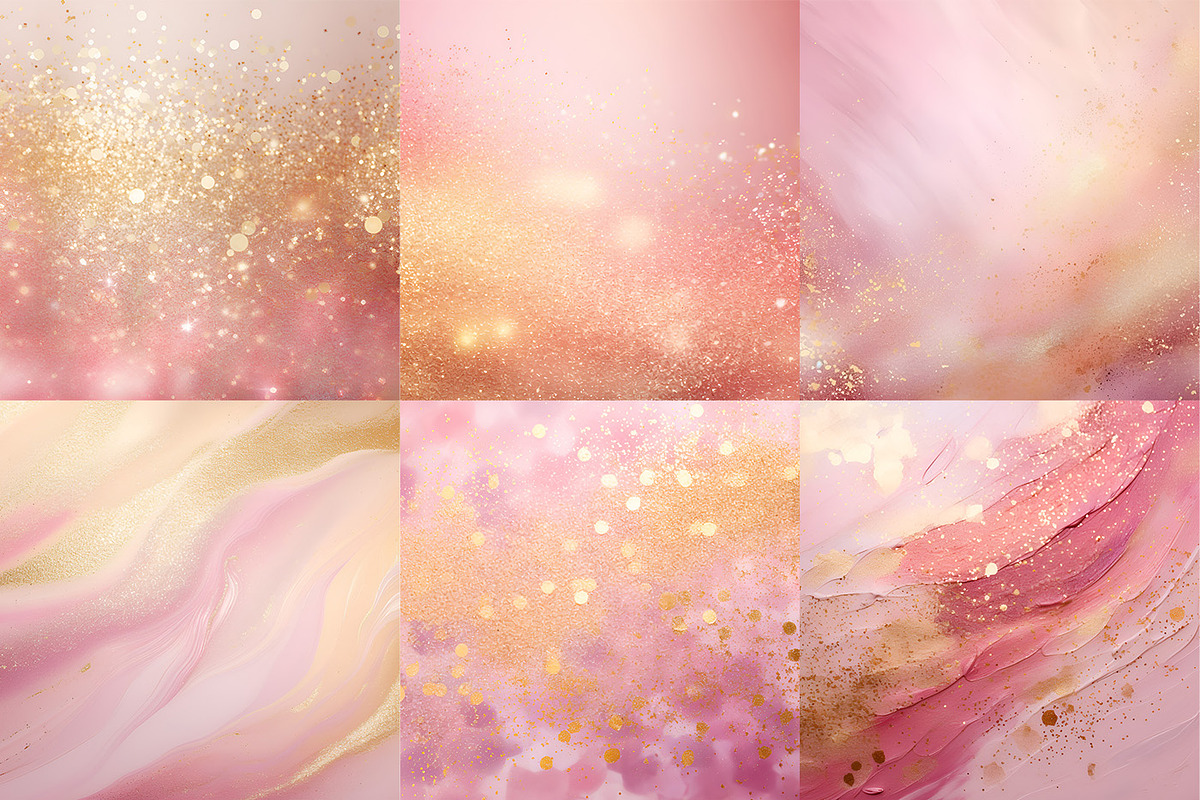 Pink Glitter. Backgrounds Collection, a Background Graphic by MuzaArtStudio (Photo 2 of 6)