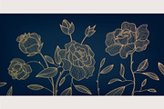 Line Flowers Illustrations, a Decorative Illustration by Marylia (Thumbnail 3 of 19)