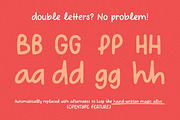 The Nifty Kitten Script Font, a Script Font by CarmineType (Thumbnail 19 of 21)