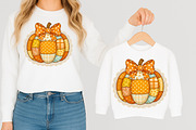 Preppy Floral Pumpkin PNG, an Illustration by Libby Wishes (Thumbnail 7 of 11)