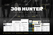 JOB HUNTER - Resume/CV Bundle, a Resume Template by bilmaw creative (Thumbnail 5 of 5)