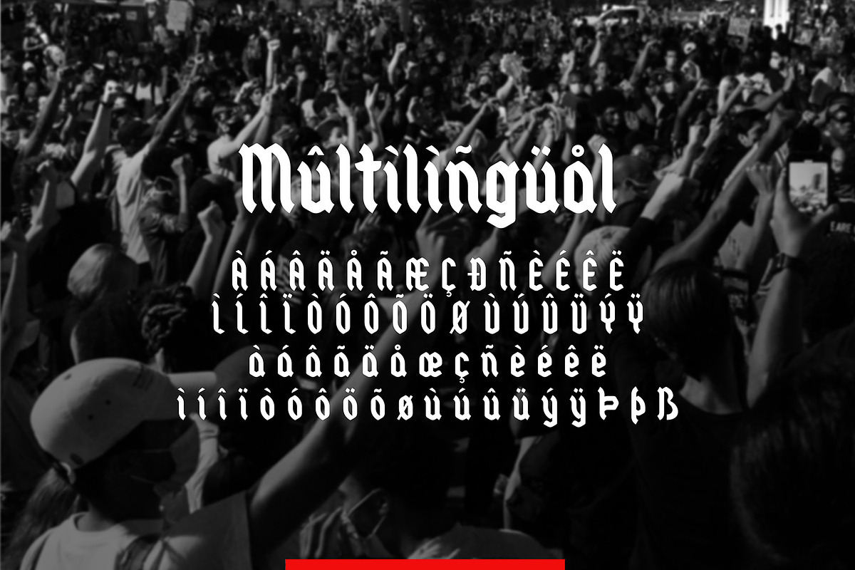 Wolfgang Krauss - Modern Fraktur, a Blackletter Font by ikiiko (Photo 6 of 6)