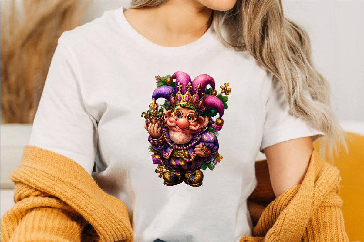 Whimsical MARDI GRAS Clipart PNG Bun, an Illustration by SVGArt (Photo 3 of 7)
