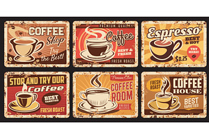 Coffee Vintage Signs