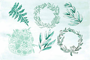 Forest Greenery Collection, an Illustration by Arie Clares (Thumbnail 4 of 6)