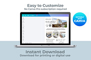 Just Listed Flyer Canva Template, a Flyer Template by M9 Design (Thumbnail 4 of 5)