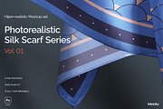 Silk Scarf Mockup, a Hat Mockup by Mocku (Thumbnail 2 of 10)