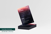 Card Mockup | 3D Rendering, an Advertising Mockup by mrfauzi (Thumbnail 6 of 11)