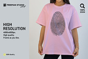 T-Shirt Mockup, a Shirt Mockup by Freeman Studio (Thumbnail 4 of 14)