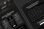 Fitness landing page for startups, an UI Kit Template by Omnify (Thumbnail 6 of 6)