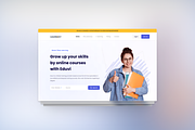Education | Corse Website Design, an UI Kit Template by IFN (Thumbnail 2 of 3)