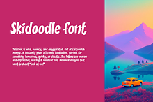 Skidoodle font-Roman-089-25