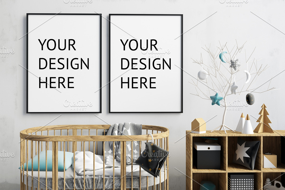 15 bedroom poster mock up, a Household Mockup by ChromiumHeart (Photo 16 of 17)