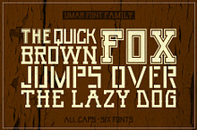 UMAR - 6 Fonts + Bonus