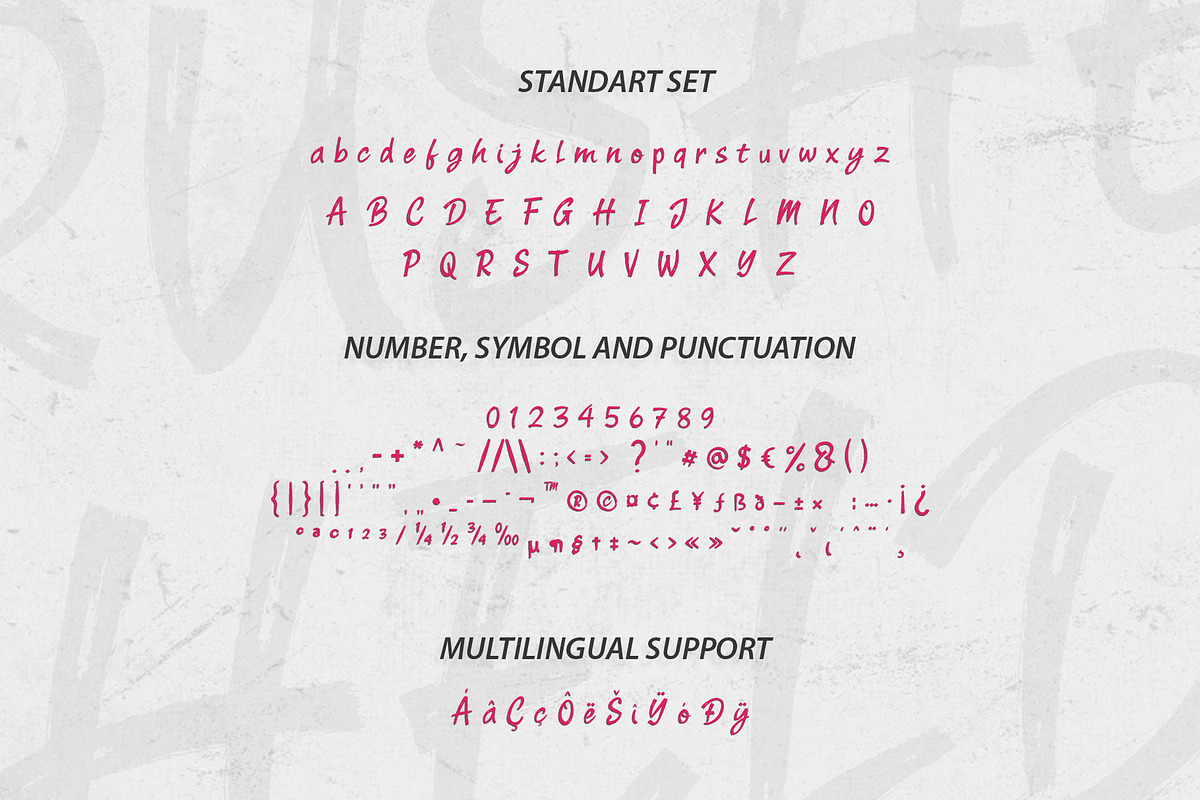 BRUSHELD – Bold Brush Script Font, a Script Font by MEANDSTUDIO (Photo 7 of 8)