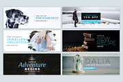 Facebook Cover Pack - Fresh blue, a Social Media Template by RWstudio (Thumbnail 2 of 4)