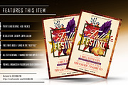 Fall Festival Flyer - PSD Template, a Flyer Template by designblends@gmail.com (Thumbnail 2 of 2)