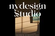 NY Glamour Authentic, a Serif Font by NYDESIGN (Thumbnail 2 of 10)