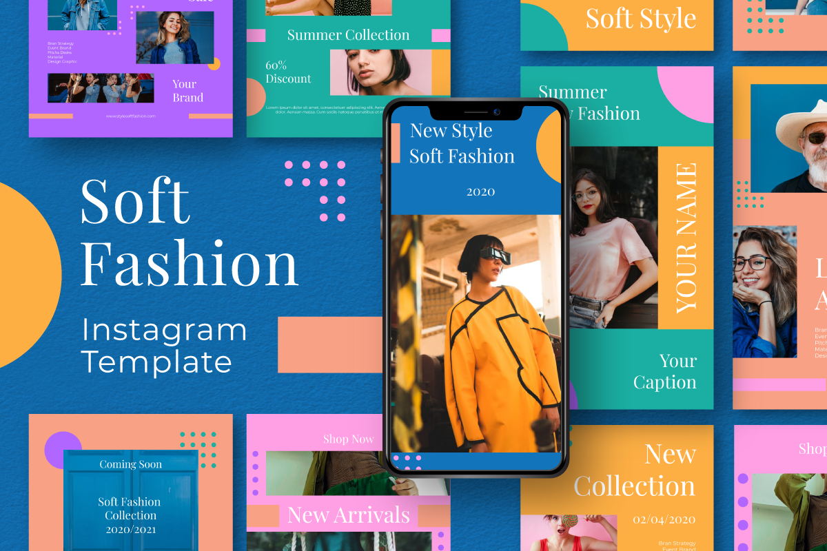 Sale Bundle Instagram Media Kit, a Social Media Template by Inkofert (Photo 4 of 13)