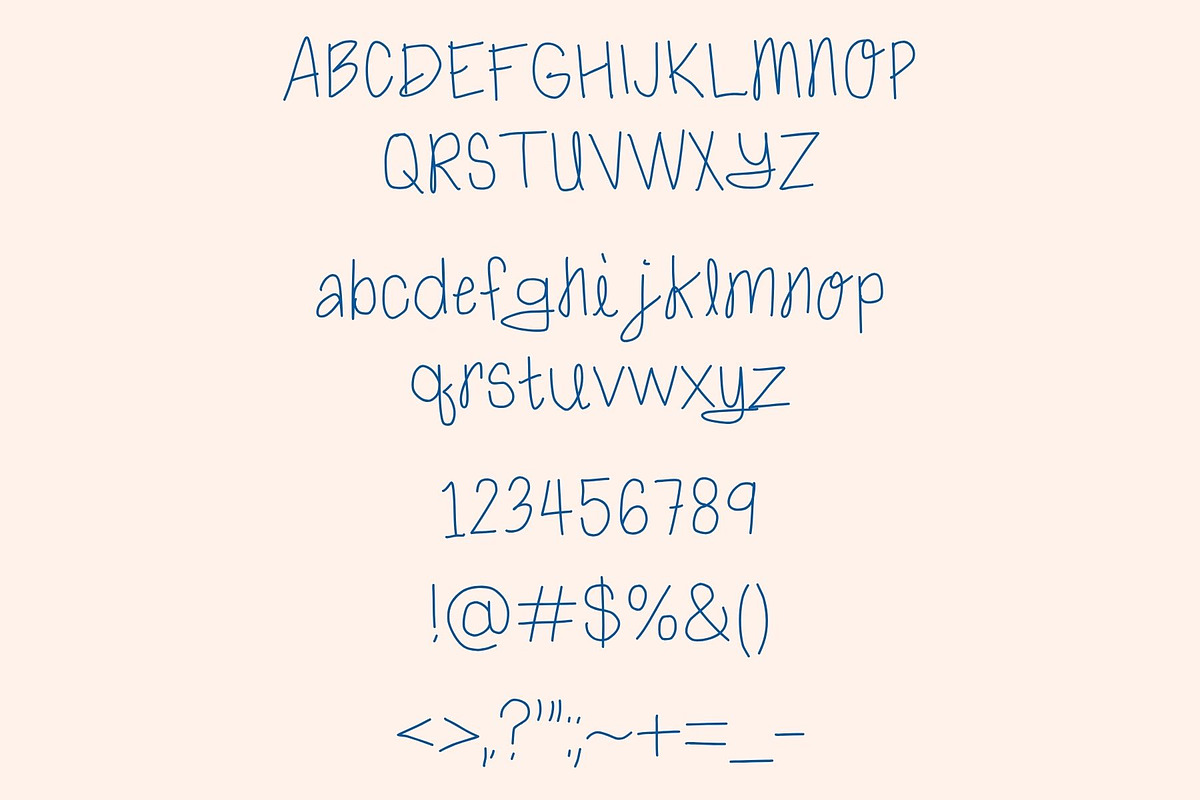 Happy in Kauai, a Handwritten Font by Eryn Rose Design (Photo 5 of 5)