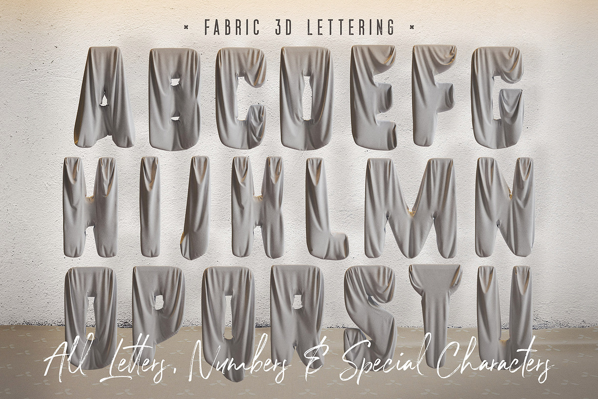 Foil & Fabric Lettering Duo, a Graphic by TVartworks (Photo 4 of 13)