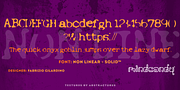 Non-Linear™, a Serif Font by MINDCANDY (Thumbnail 1 of 2)