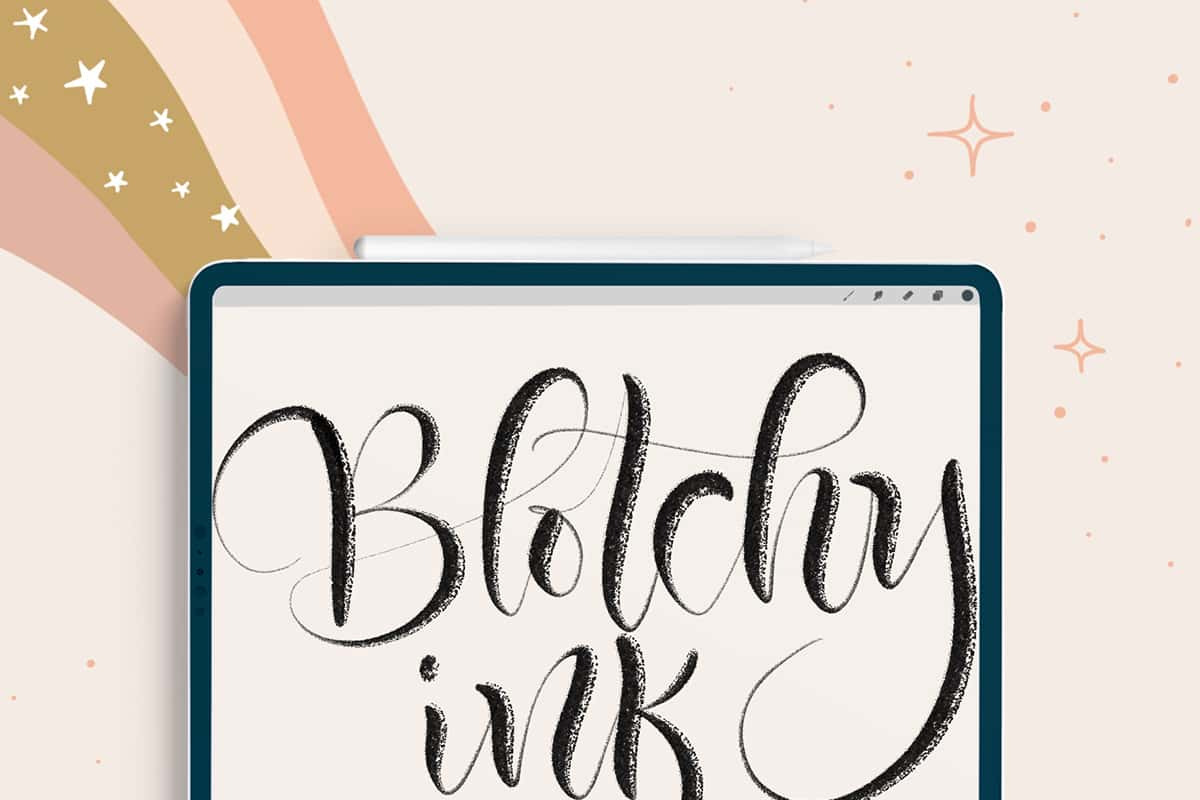 Joyful Procreate Brush Calligraphy, a Brush Add-On by HowJoyful  (Photo 6 of 44)