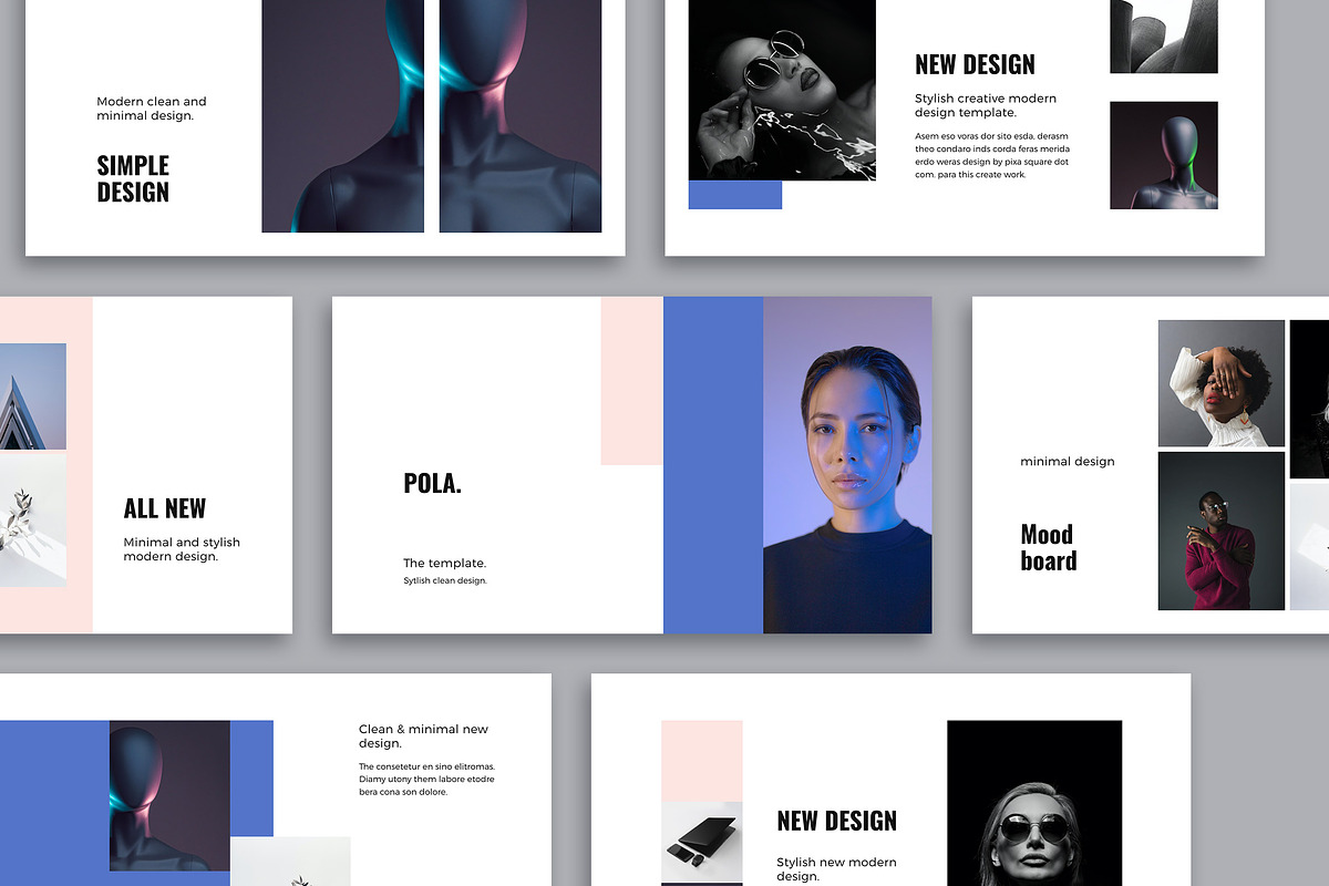 POLA - Keynote Design Template, a Presentation Template by PixaSquare ...