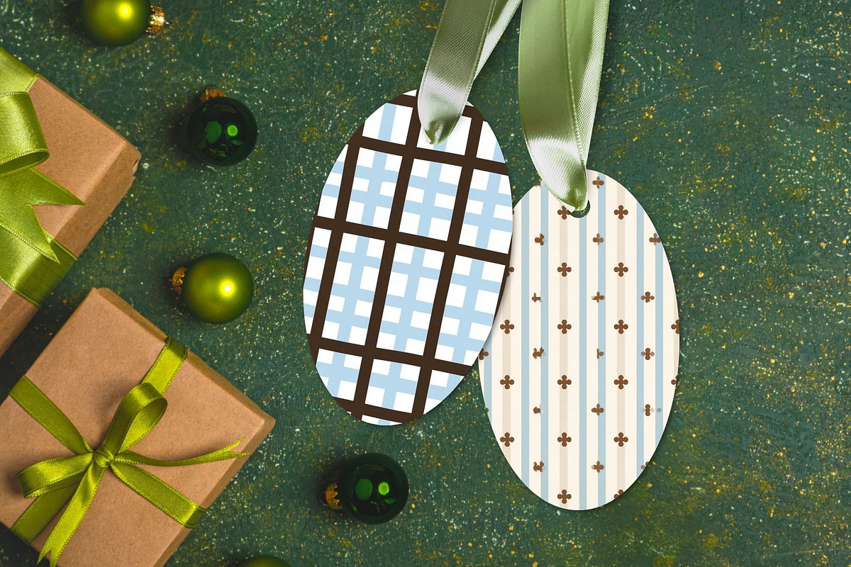 Dusty Blue and Brown Patterns, a Pattern Graphic by Pattern Whimsy (Photo 8 of 11)