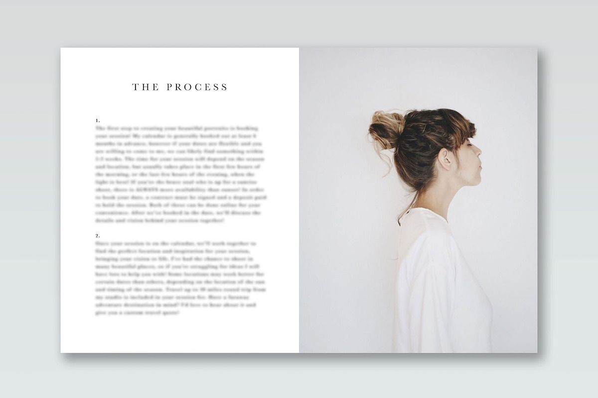 Portrait Photographer Magazine Guide, a Magazine Template by Signature ...