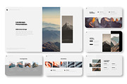 Landscape Minimalist Keynote, a Presentation Template by NecrolitSlide (Thumbnail 3 of 9)