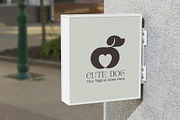 Cute Dog Logo Design with Heart, a Branding & Logo Template by YUDesignStore (Thumbnail 8 of 8)