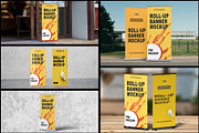 Standee Banner Mockup, a Product Mockup by mockupbuys (Thumbnail 2 of 13)