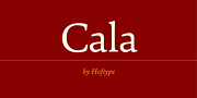 Cala, a Serif Font by Hoftype (Thumbnail 1 of 6)
