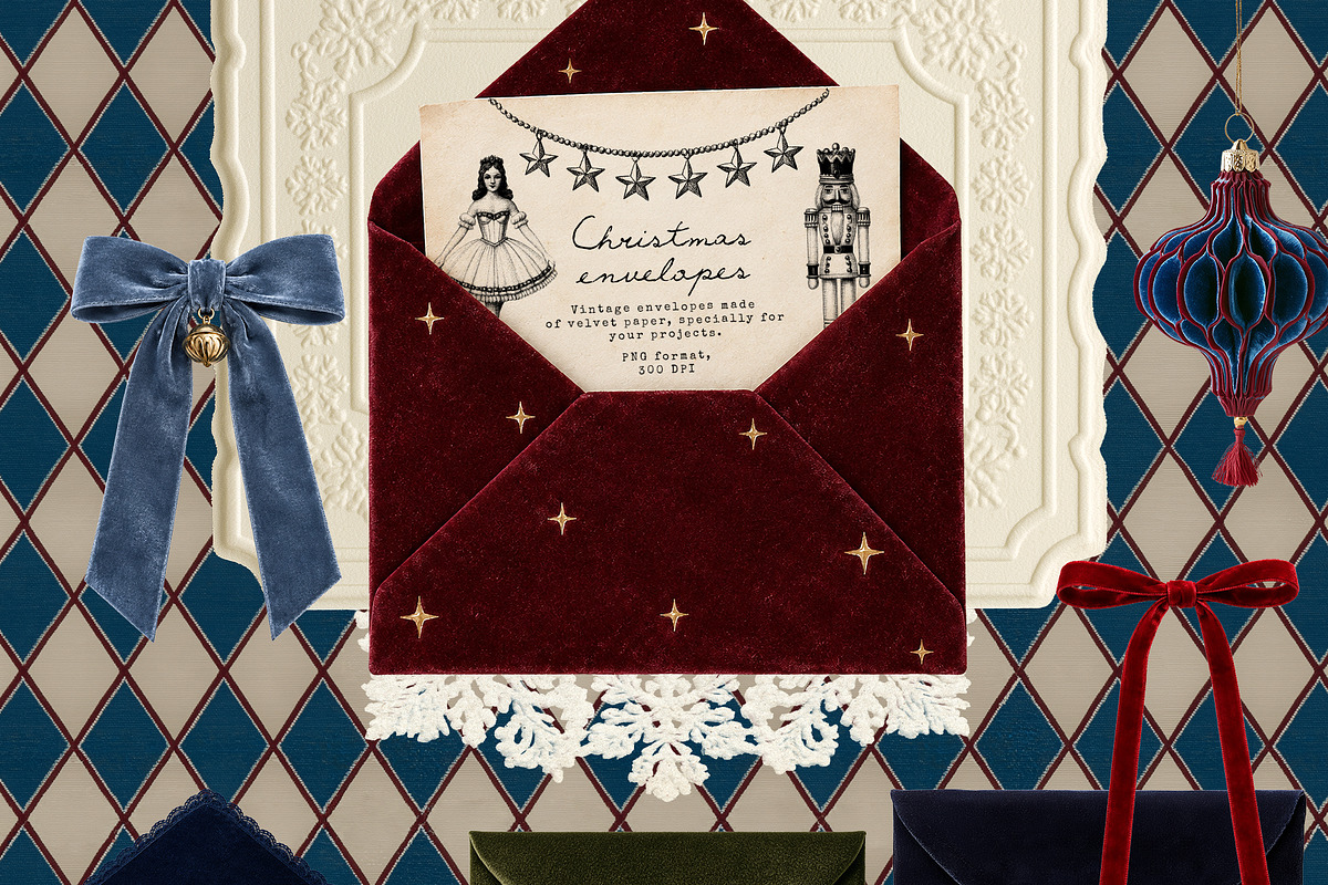 Christmas Collage & illustrations, an Object Graphic by Pamyatka Shop (Photo 4 of 15)