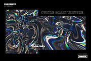 CHROMATIC - Liquid metal backgrounds, a Texture Graphic by RAWSTR (Thumbnail 4 of 9)