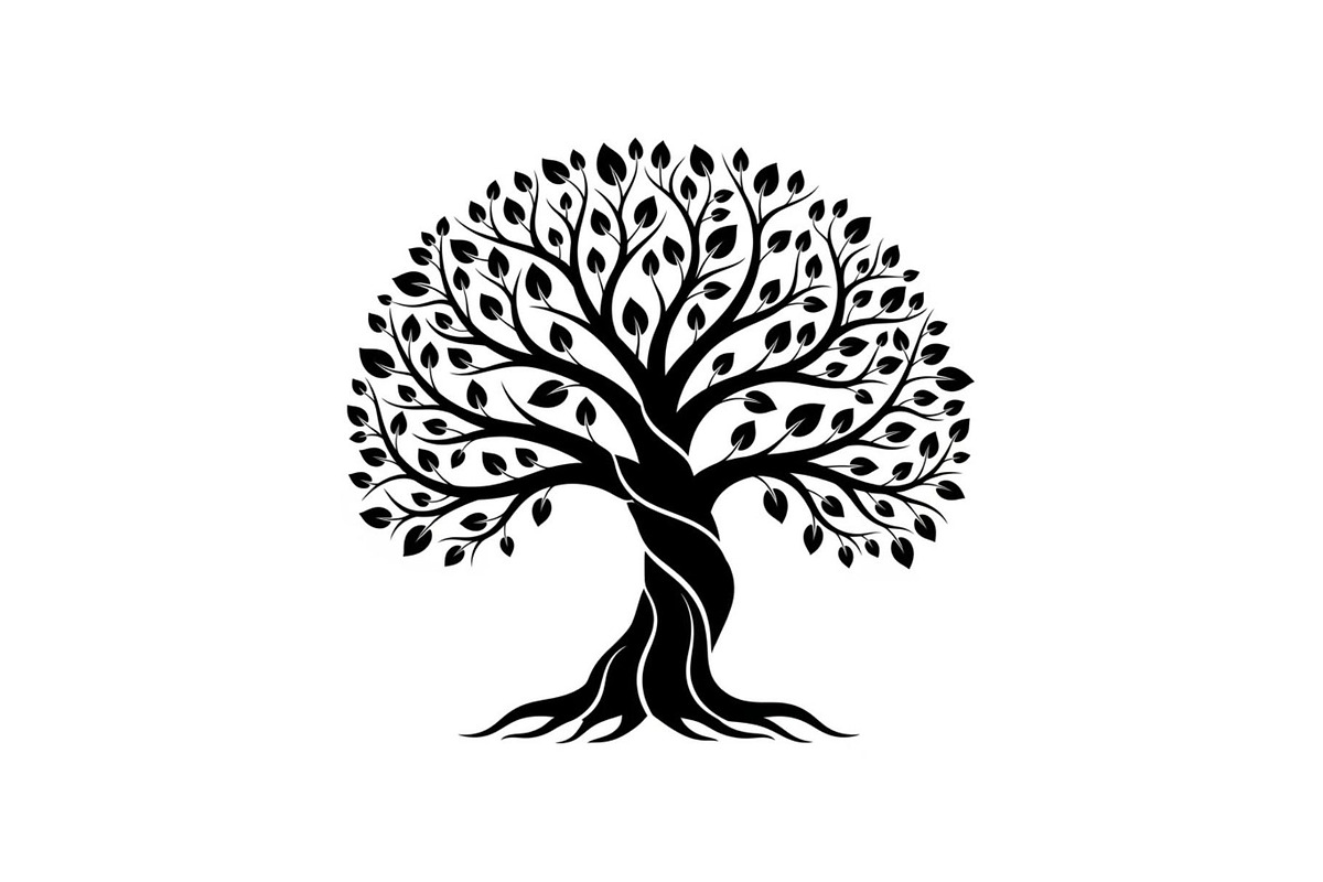 Tree Silhouette Vector Bundle, an Illustration by musafir_fashion (Photo 2 of 51)