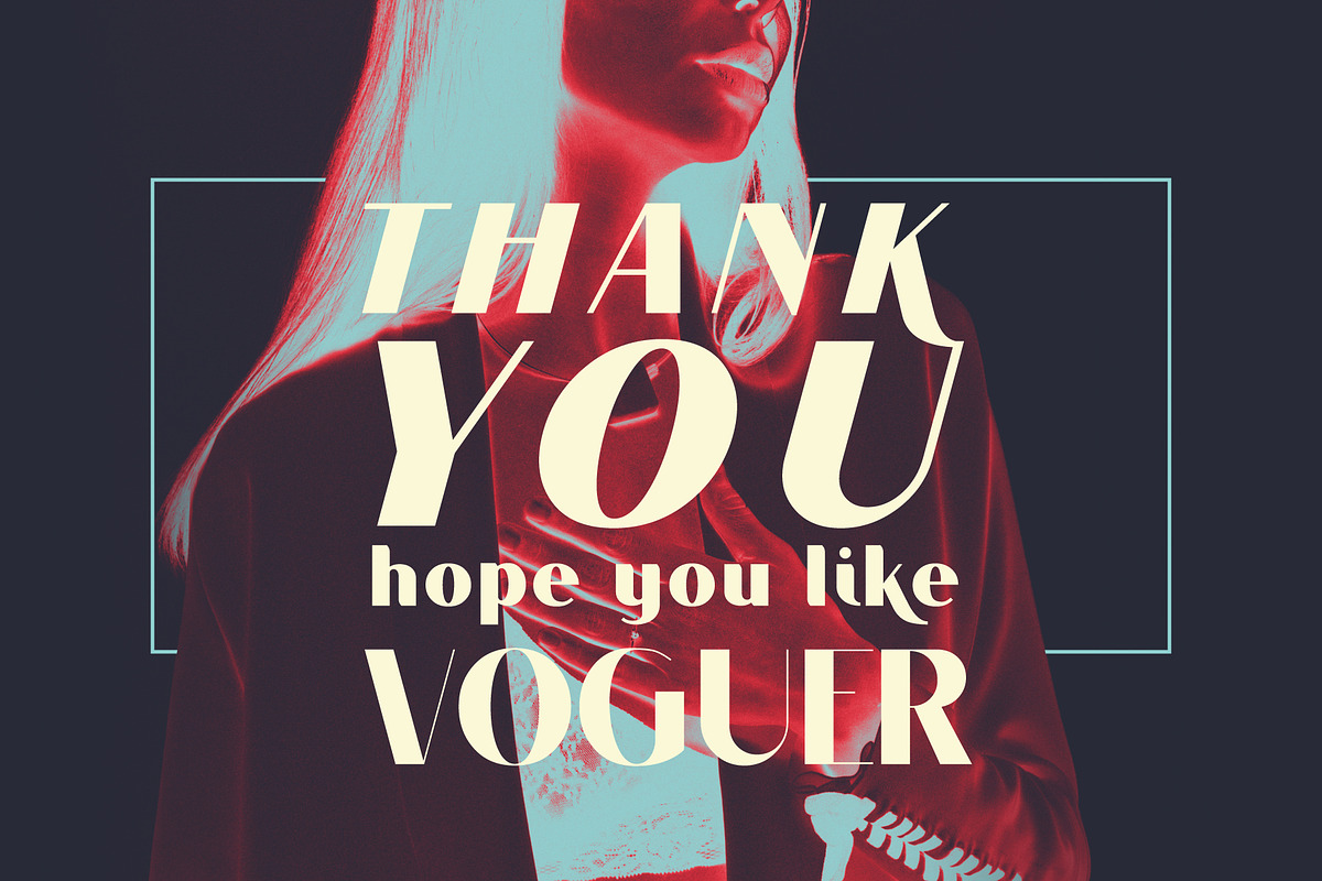 VOGUER Sans family preview 7