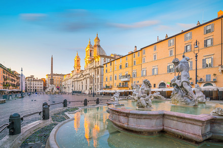 Piazza Navona in Rome, Italy, a Photo by f11photo