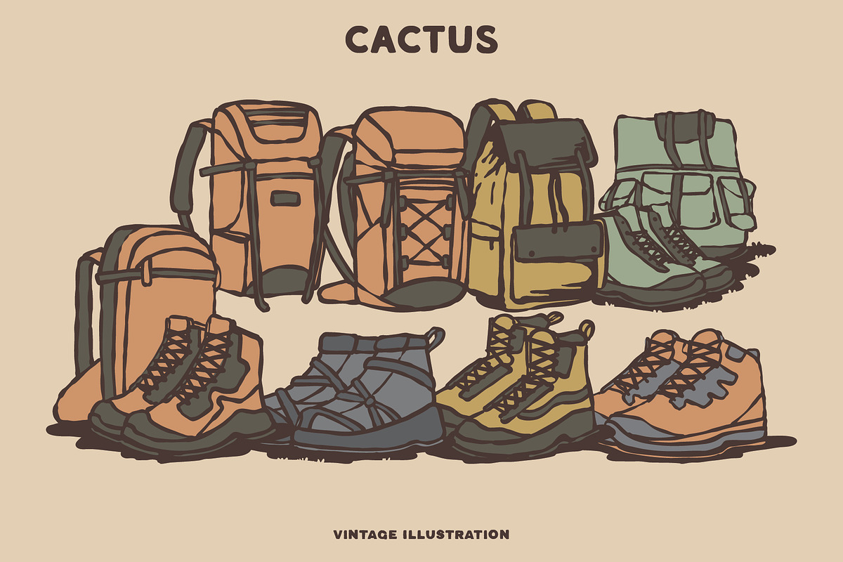 Outdoor Vintage Collection Vol 1, a Seasonal Illustration by rbcs_vibes (Photo 4 of 28)