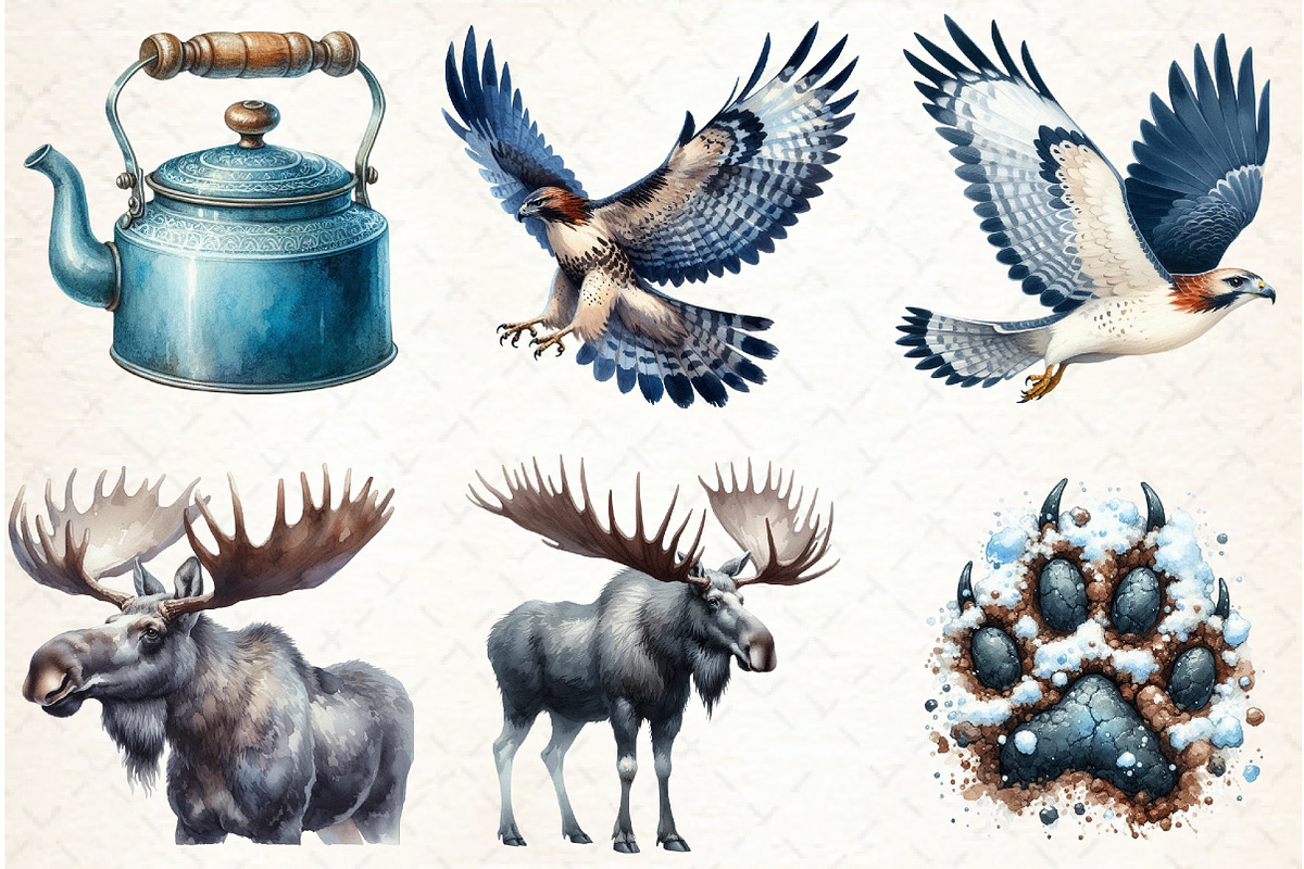 Summer Camping Clipart, an Illustration by Libby Wishes (Photo 7 of 7)