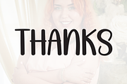 Chubby Vintage | Script Font, a Script Font by Scratchones (Thumbnail 8 of 8)