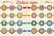 Colorful zodiac signs, an Object Graphic by Julia_Snegireva (Thumbnail 1 of 4)