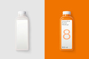 Smoothie Bottle Mockup, a Packaging Mockup by GraphicWave (Thumbnail 2 of 10)