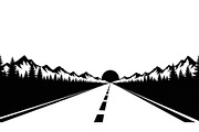 Sunrise Mountain Road Bundle, an Illustration by musafir_fashion (Thumbnail 14 of 14)