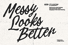 Lovely Pages - Brush Script Font